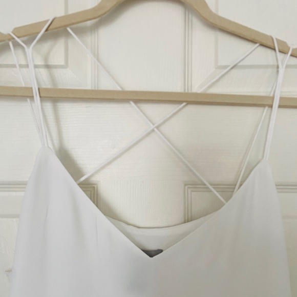 H&M camisole crisis cross chiffon tank - Picture 3 of 4